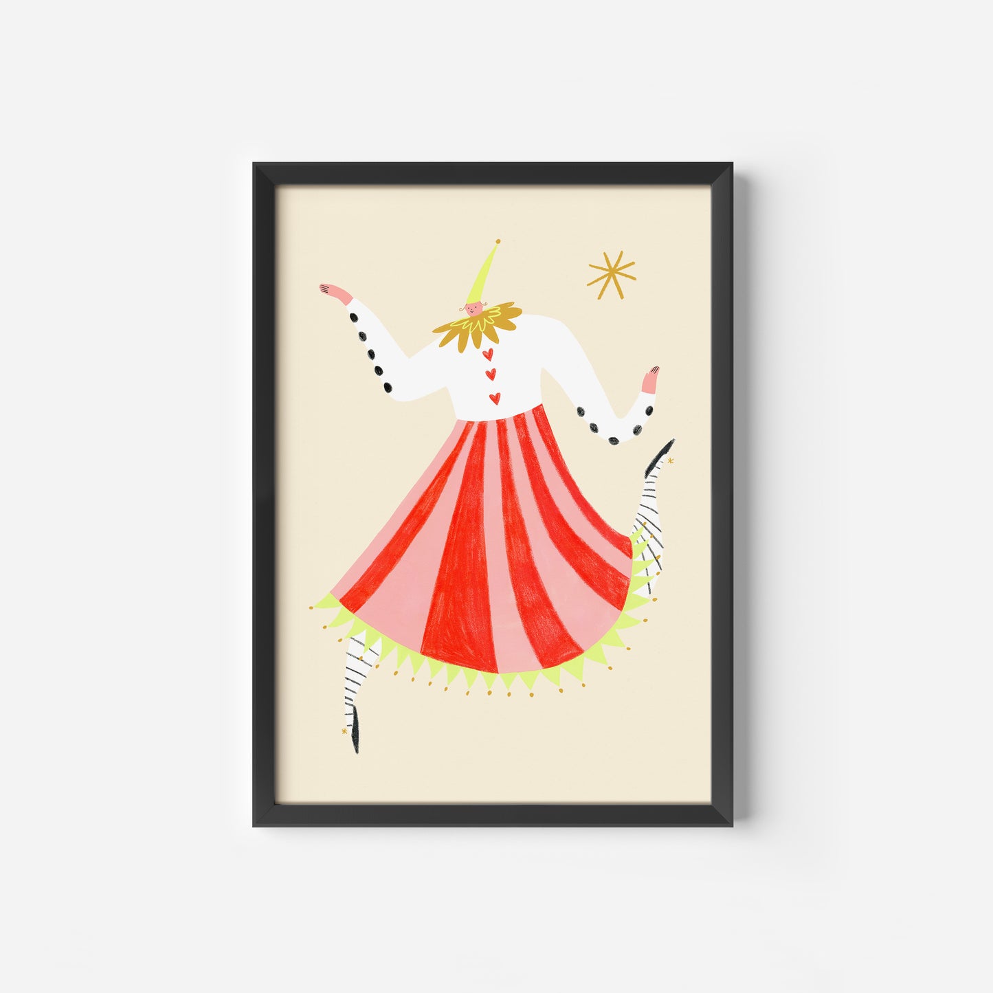 Circus Lady Art Print image 8