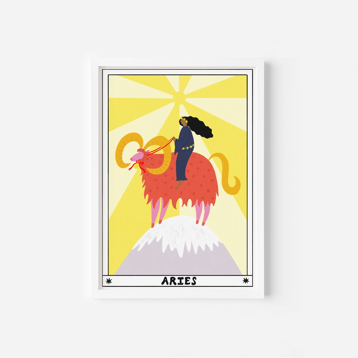 Tarot Aries Art Print image 1