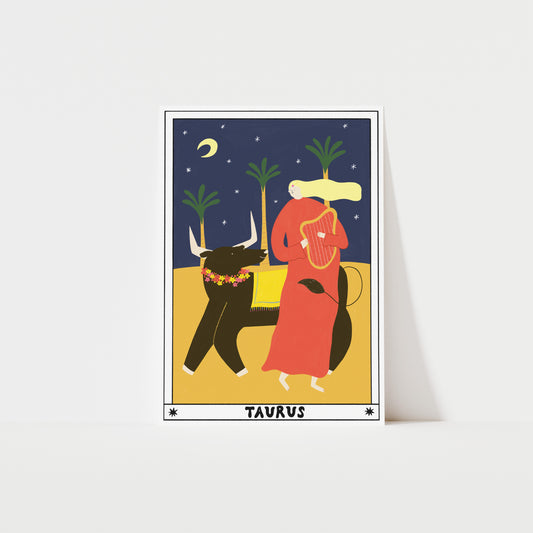 Tarot Taurus Art Print image 0