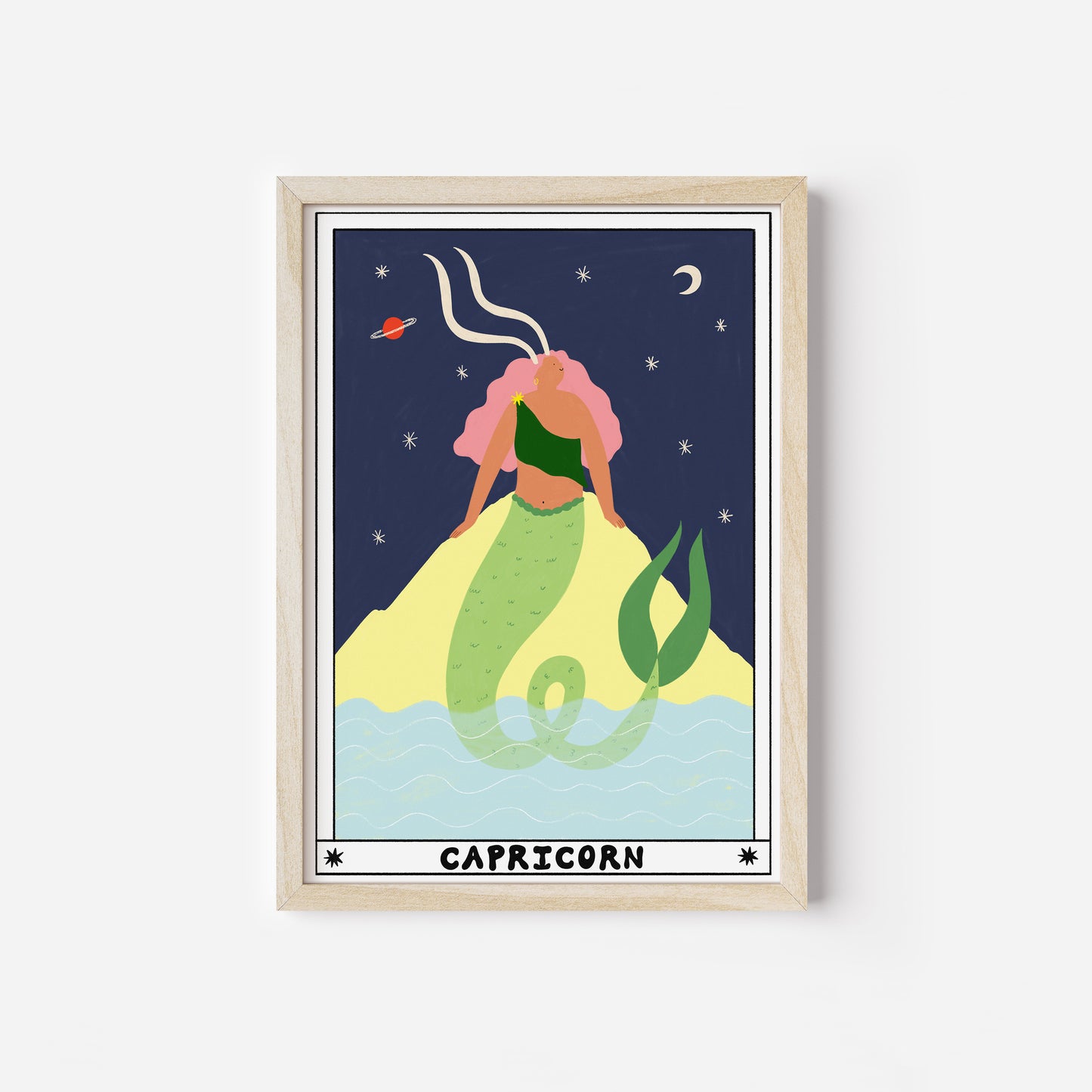 Tarot Capricorn Art Print image 3