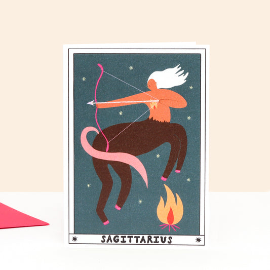 Tarot Sagittarius Birthday Card image 0