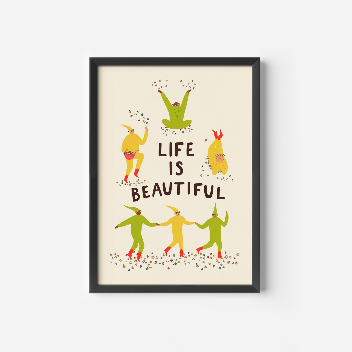 Life Is Beautiful Art Print image 5
