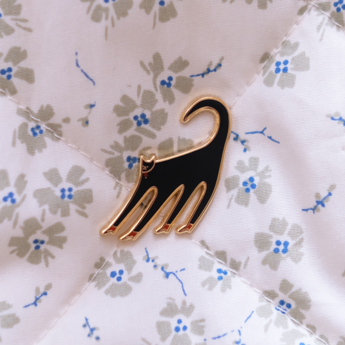 Black Cat Pin