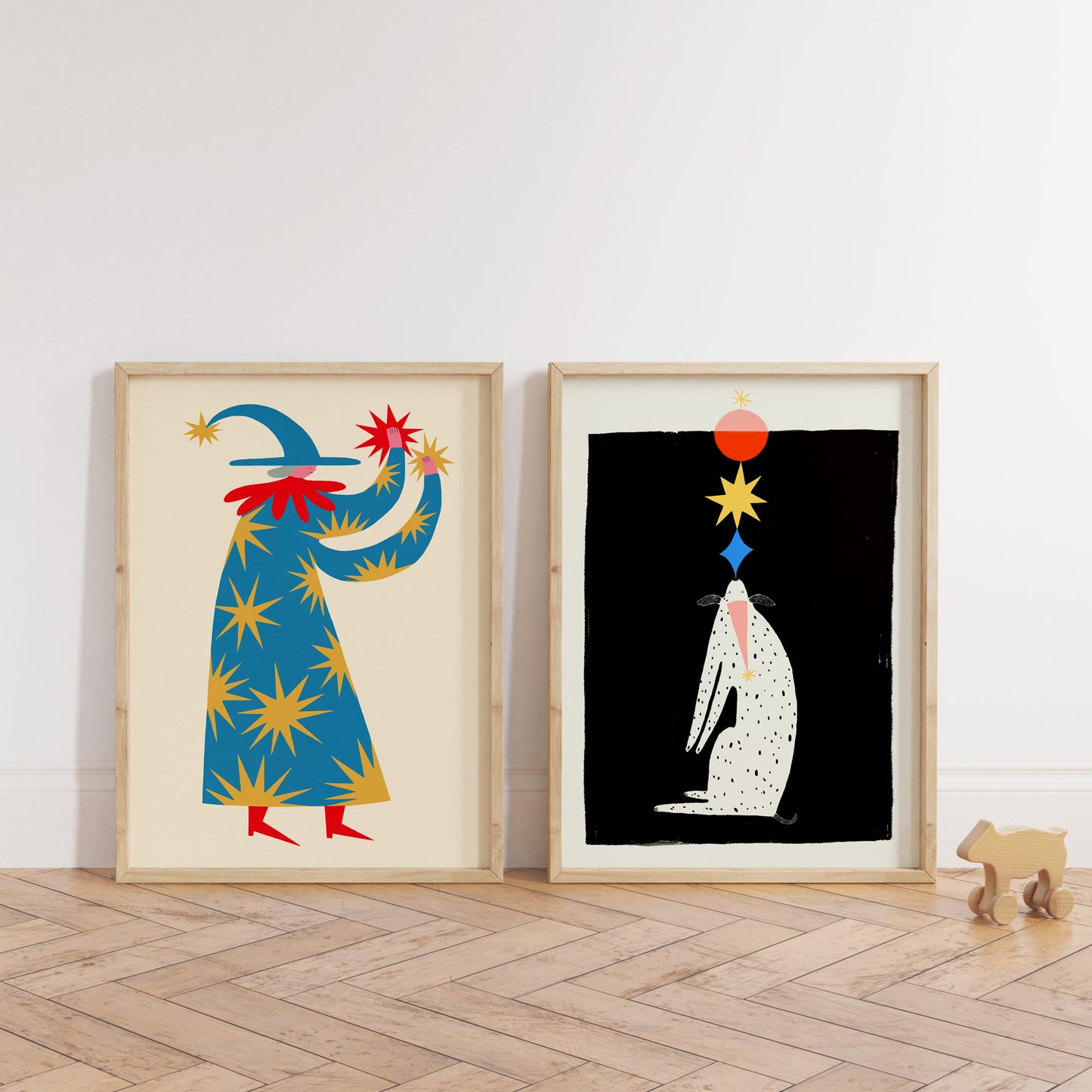 Magical Wizard Character Art Print image 6