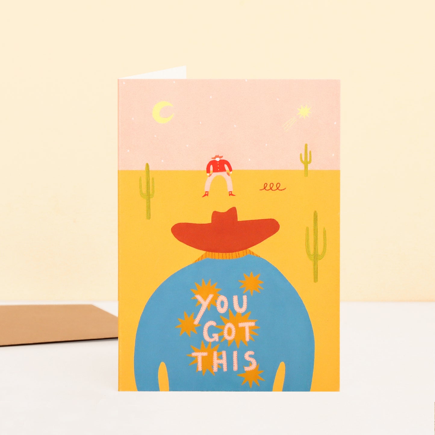 Fast Draw Cowboy You Got This Card image 0