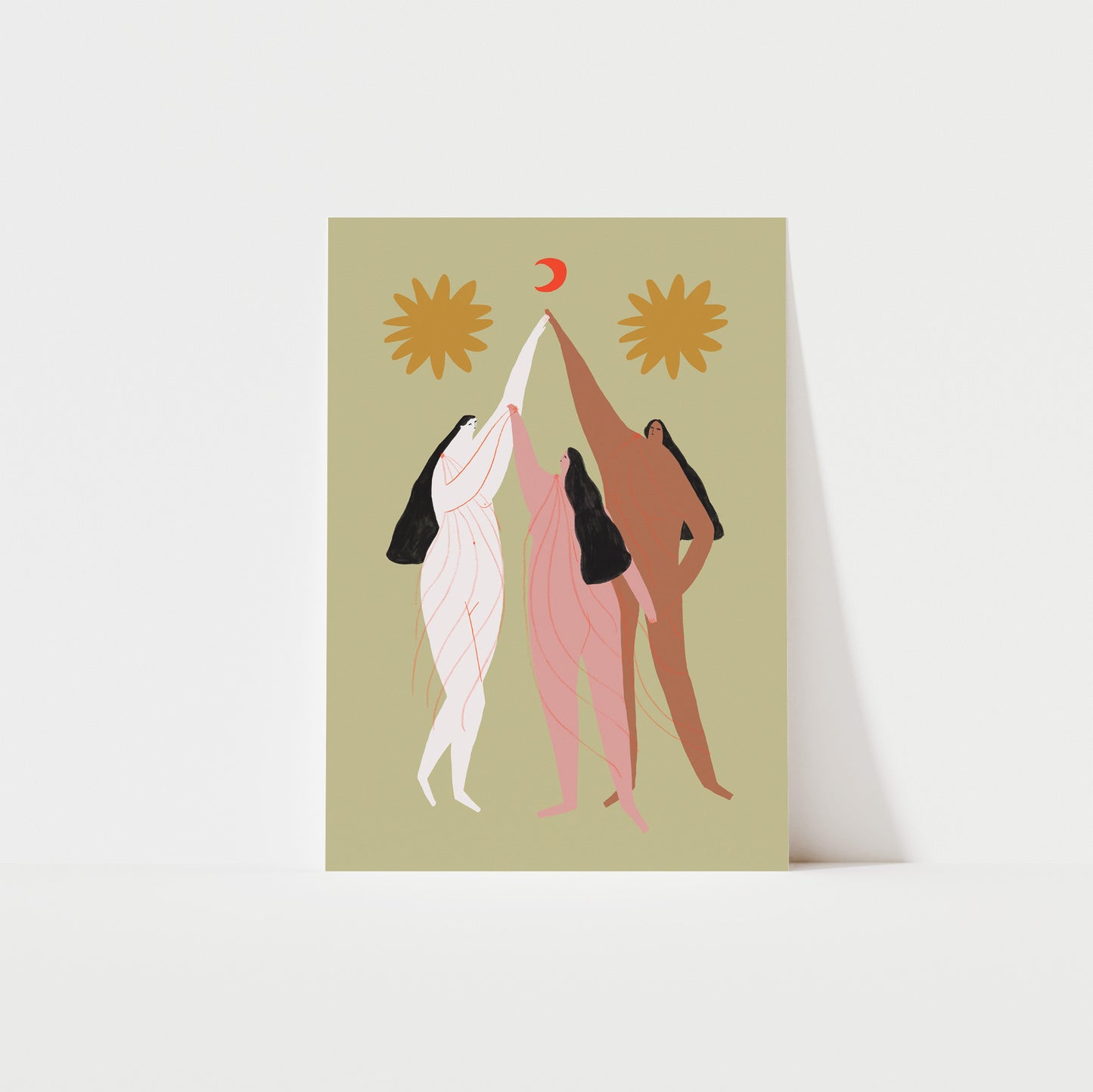 Three Graces Art Print image 0
