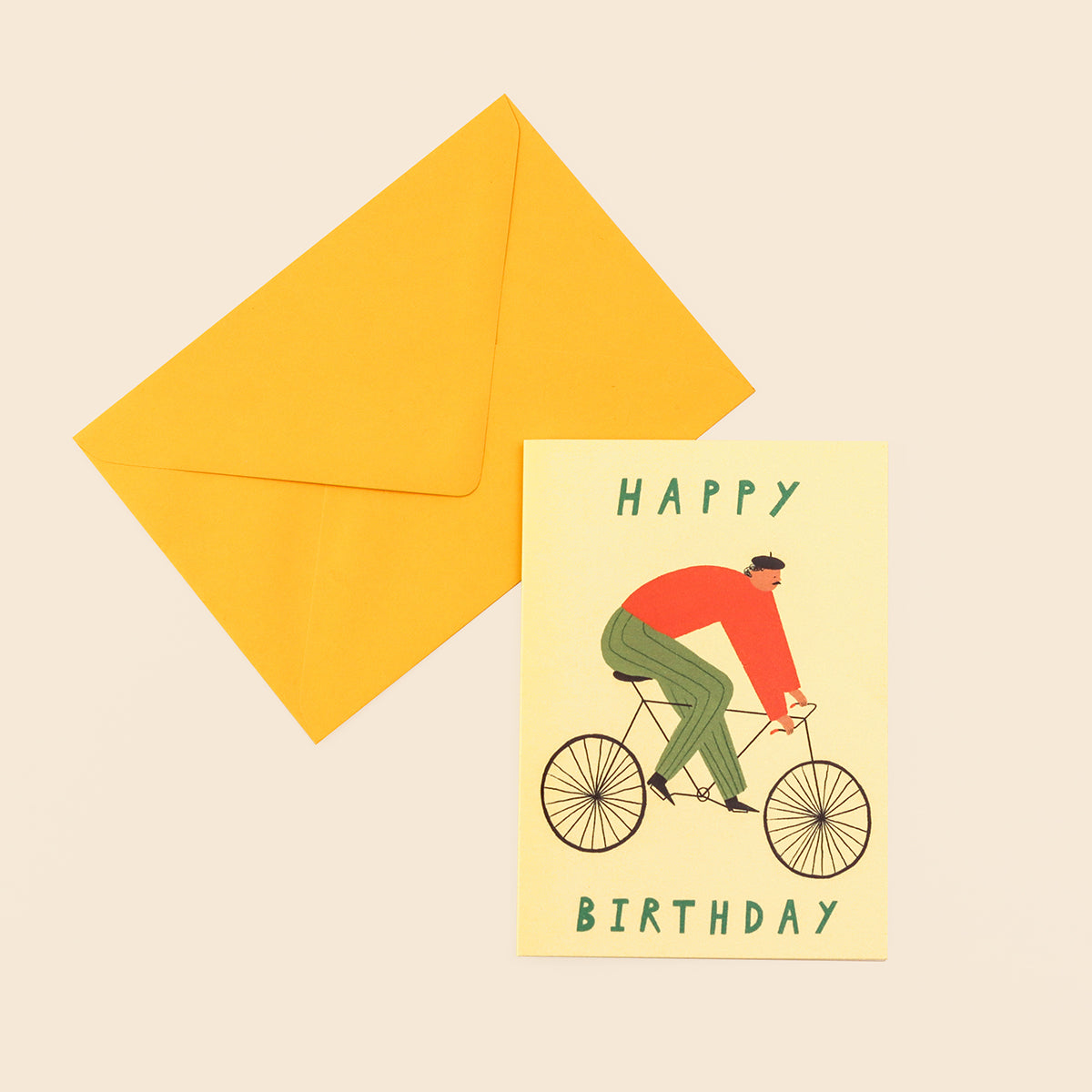 Cyclist Happy Birthday Card image 1