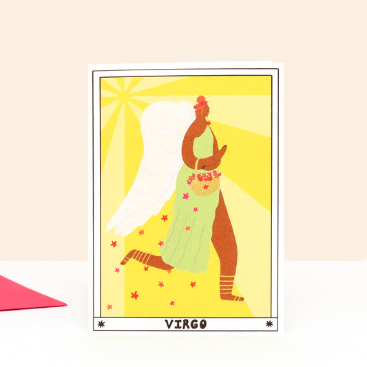 Tarot Virgo Birthday Card image 0