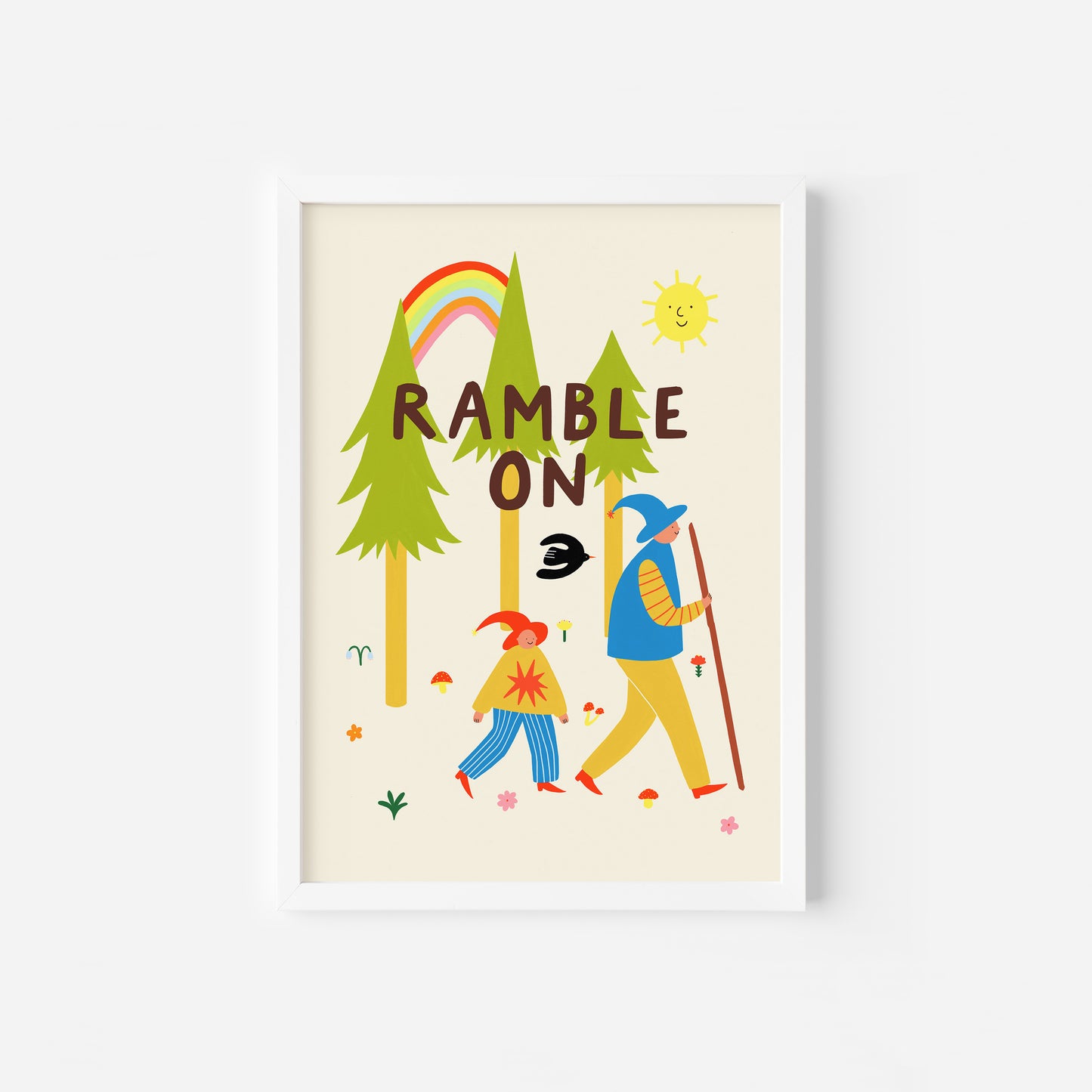 Ramble On Art Print image 6