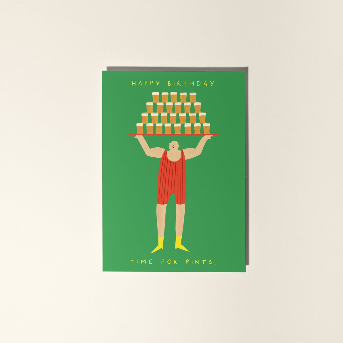 Pint Time Birthday Card image 2