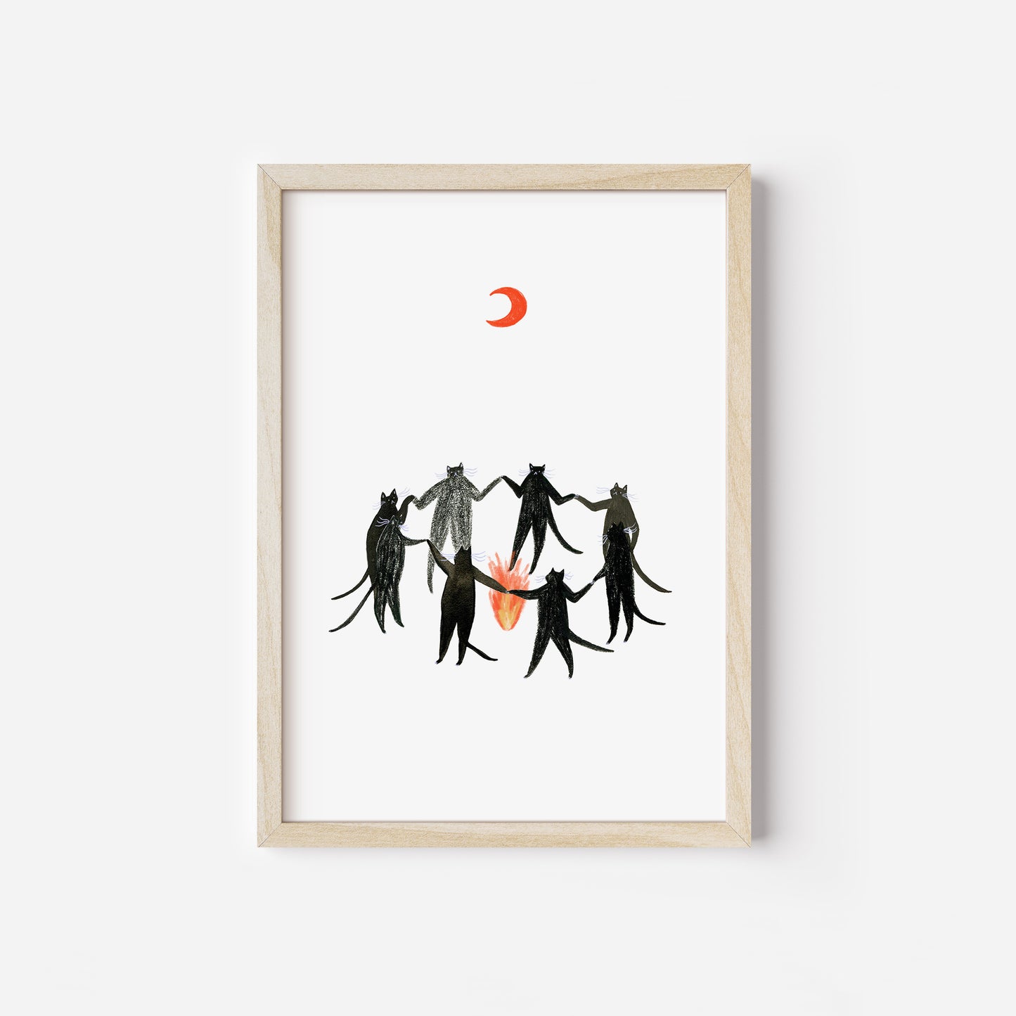 Mystic Cats Art Print image 7