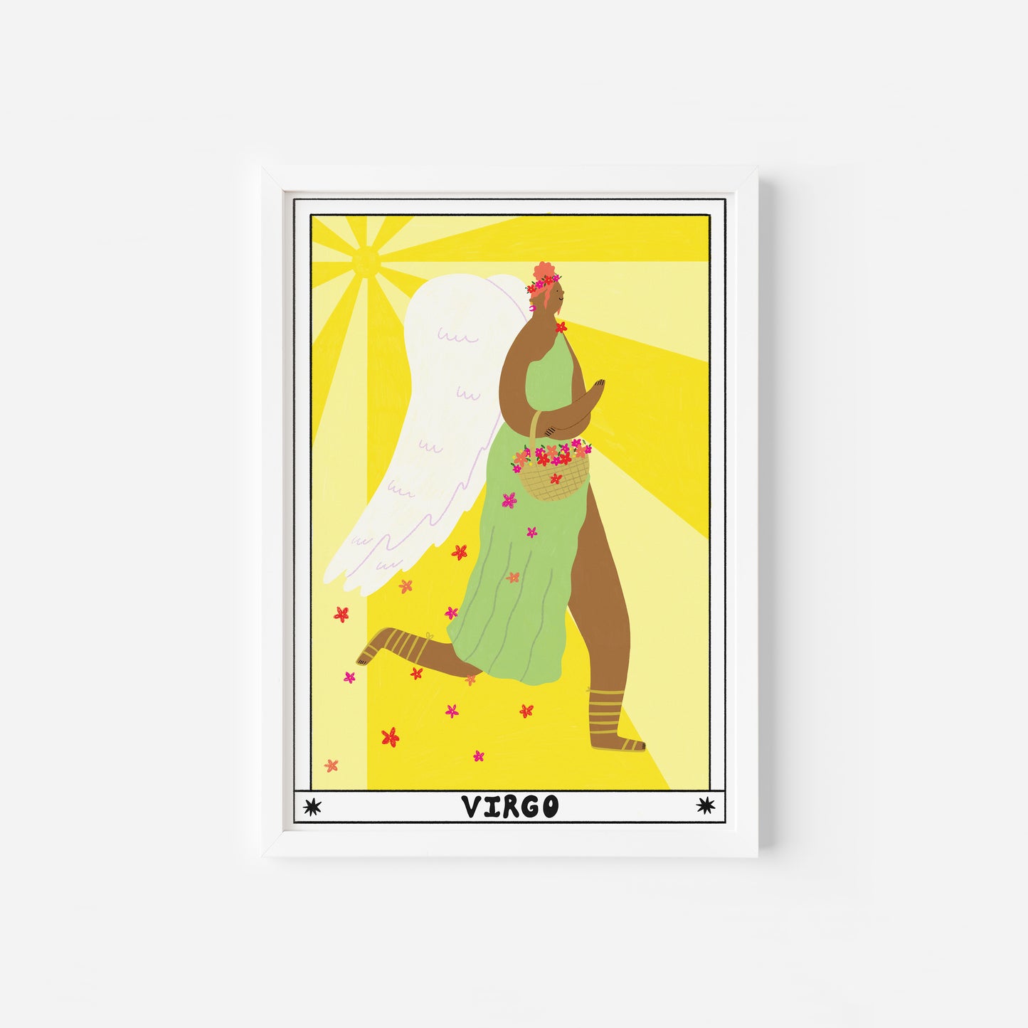 Tarot Virgo Art Print image 3