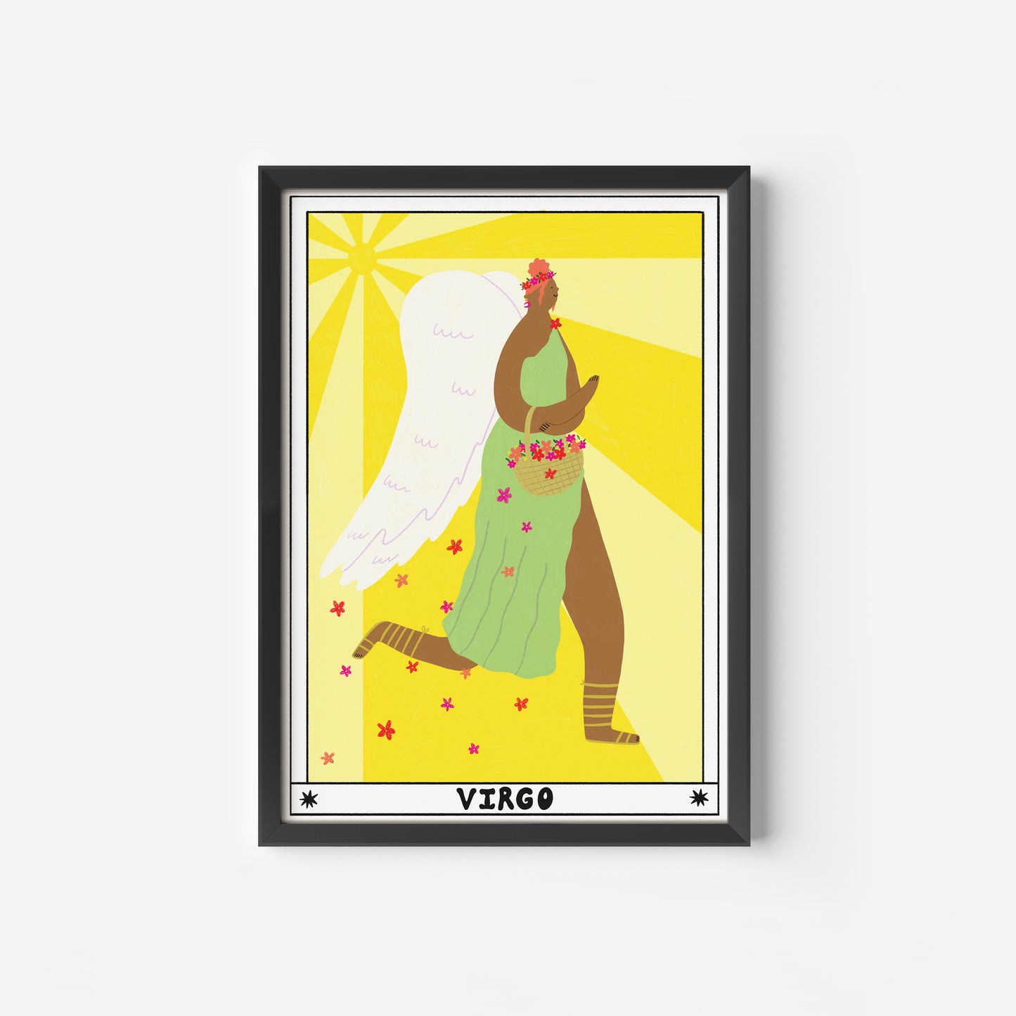Tarot Virgo Art Print image 2