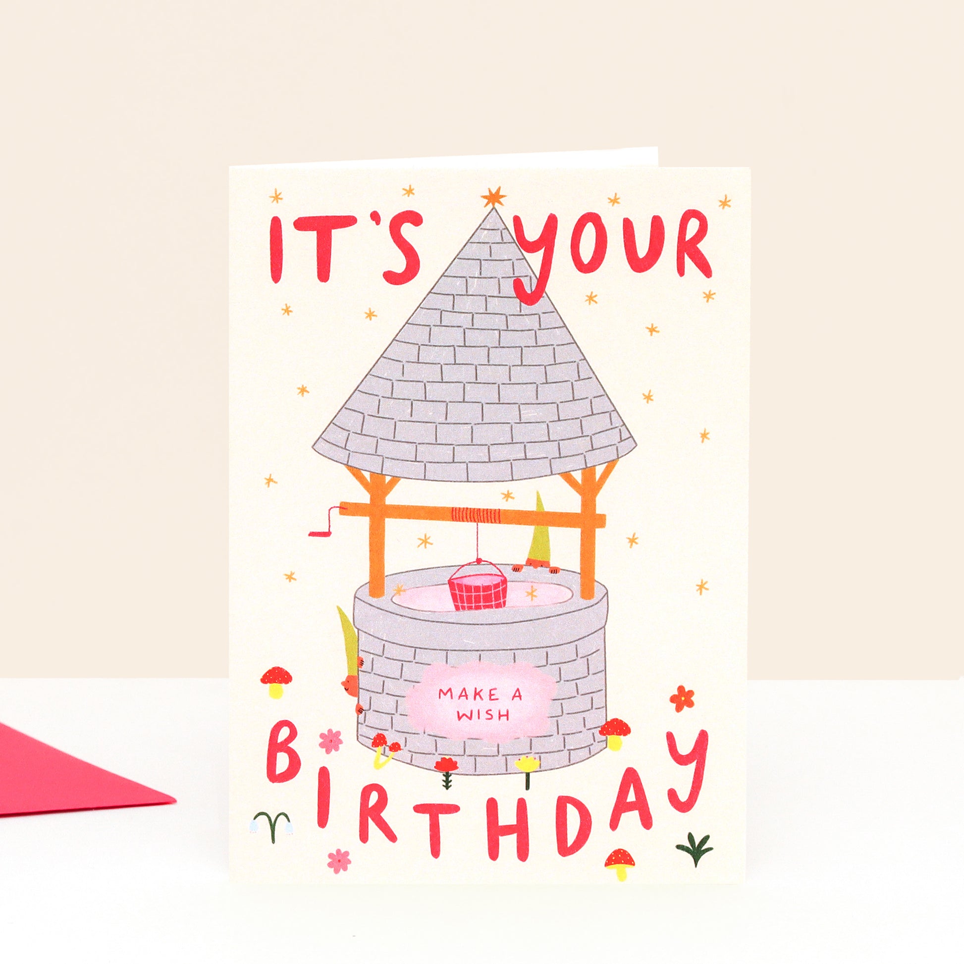Wishing Well Birthday Card image 0