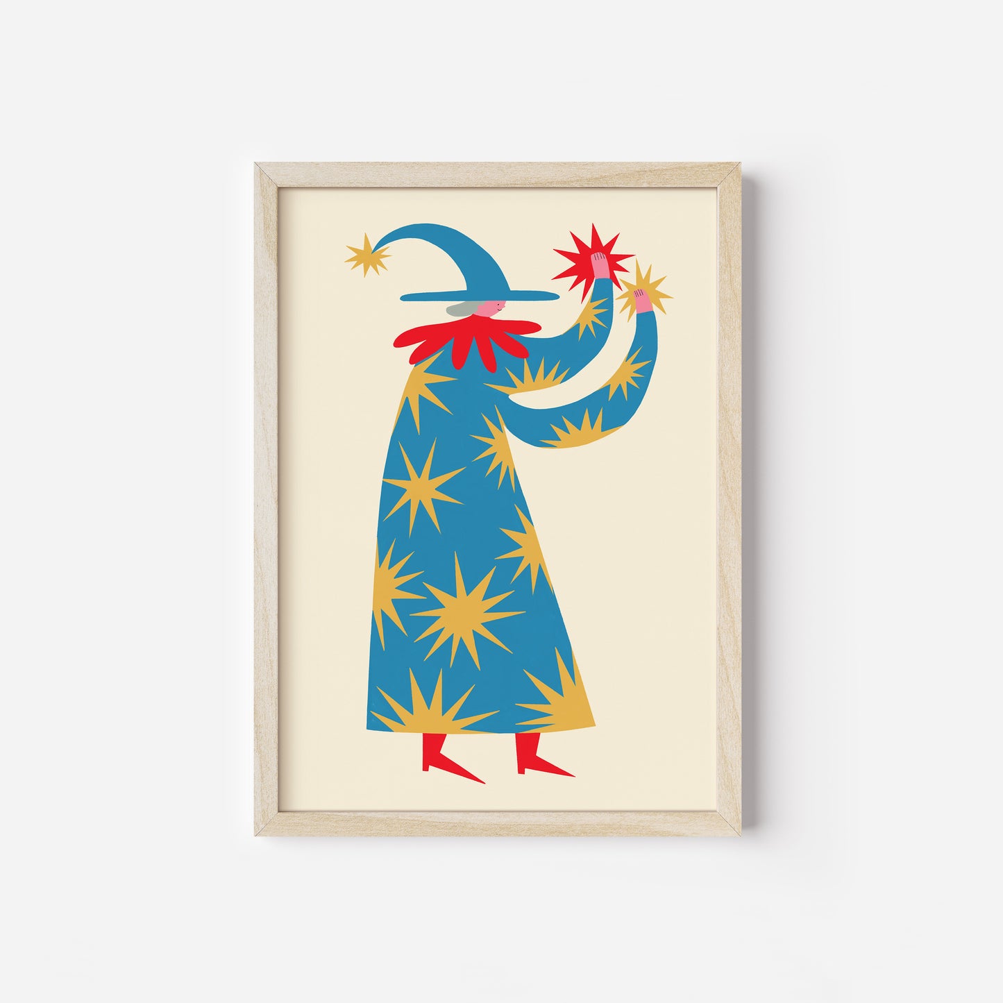 Magical Wizard Character Art Print image 7