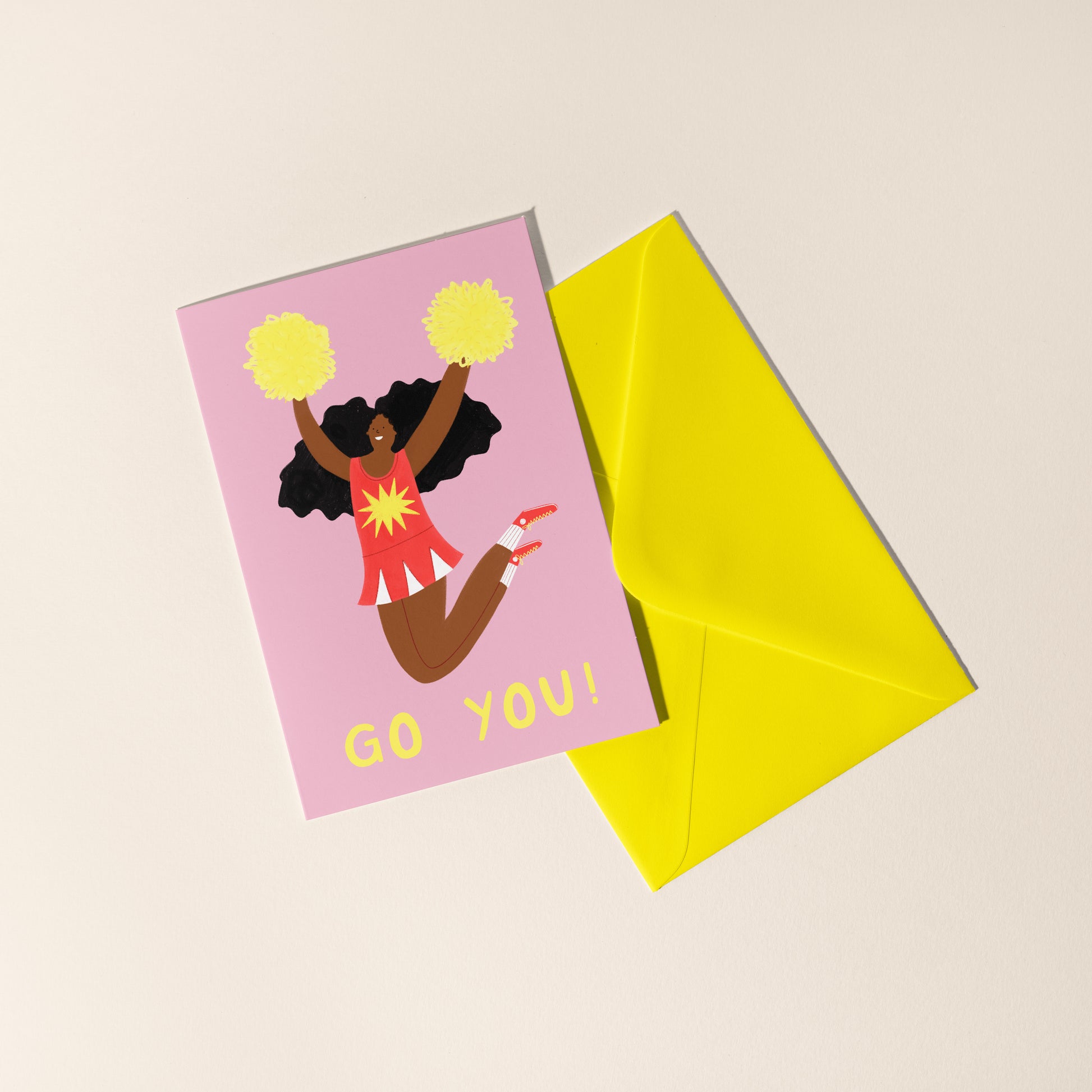 Go You! Cheerleader Achievement Card image 1