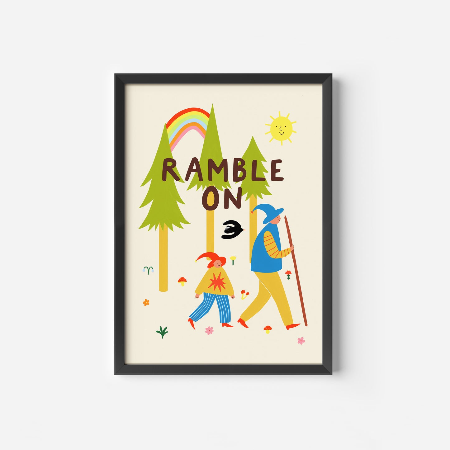 Ramble On Art Print image 5