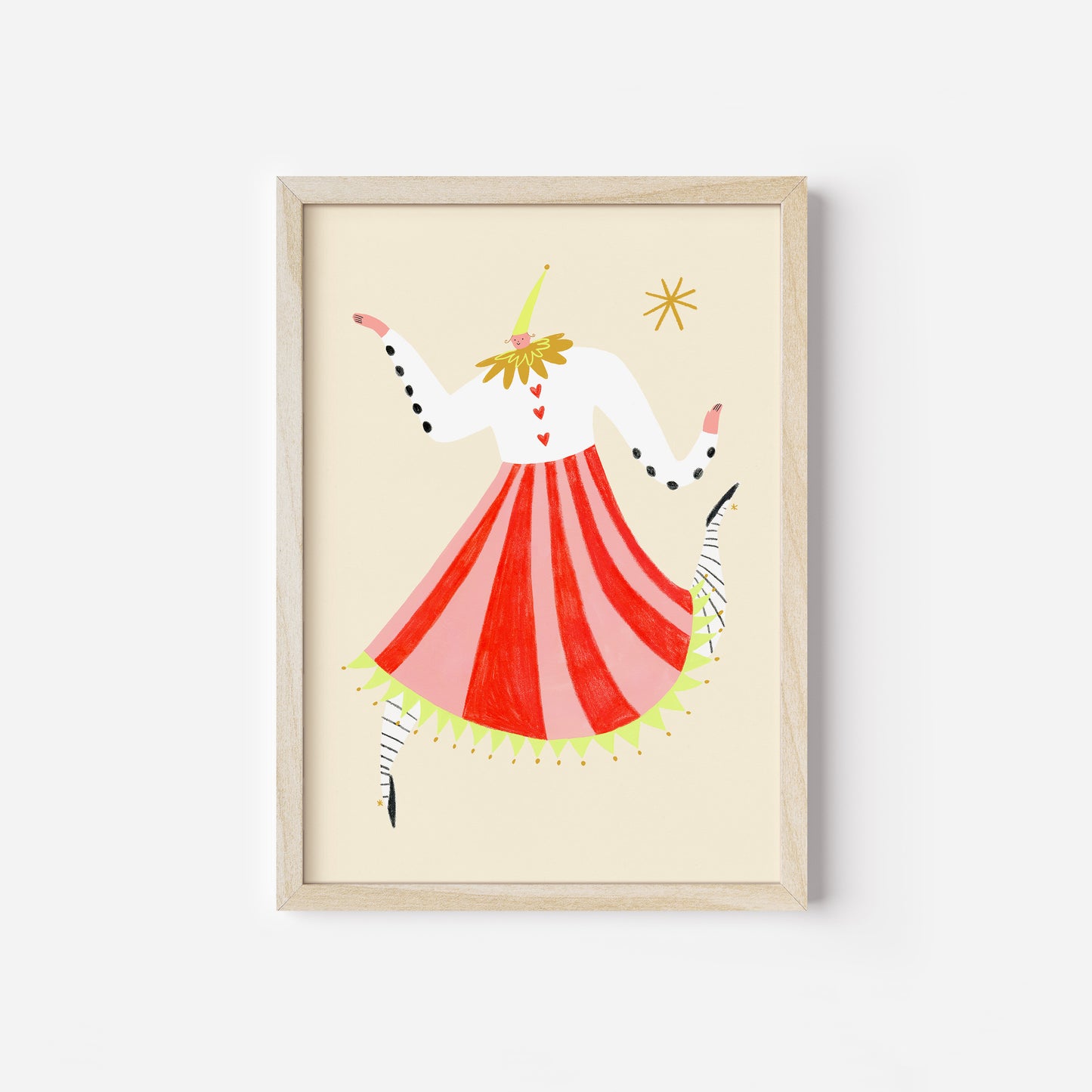Circus Lady Art Print image 9