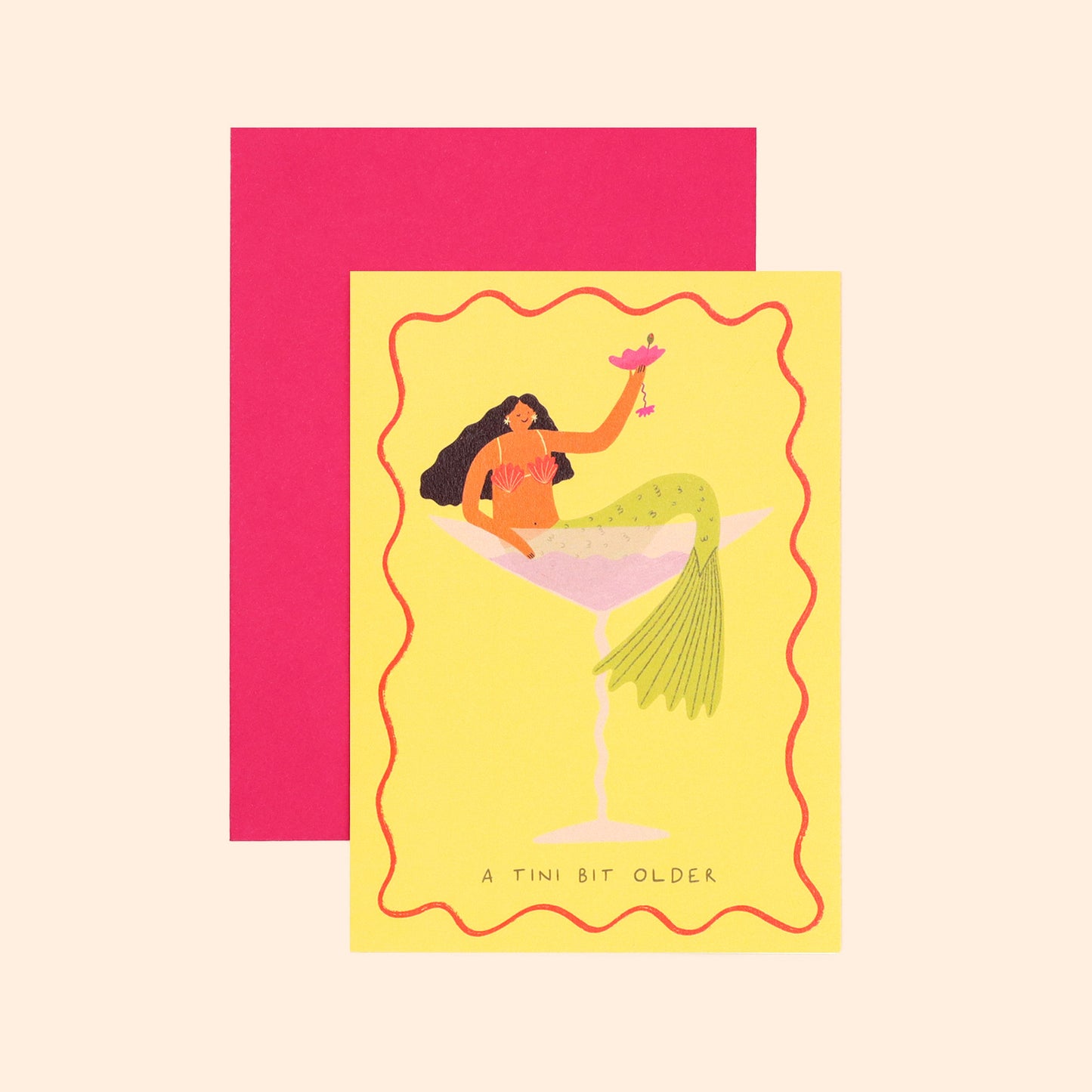 A Tini Bit Older Birthday Card image 1