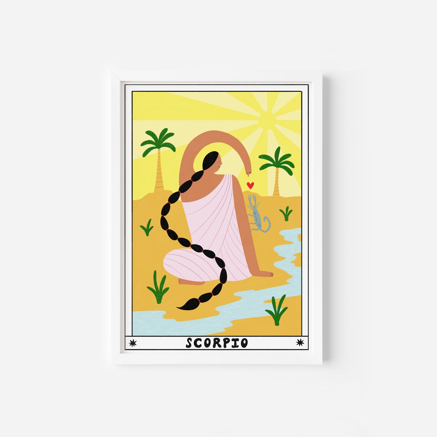 Tarot Scorpio Art Print image 1