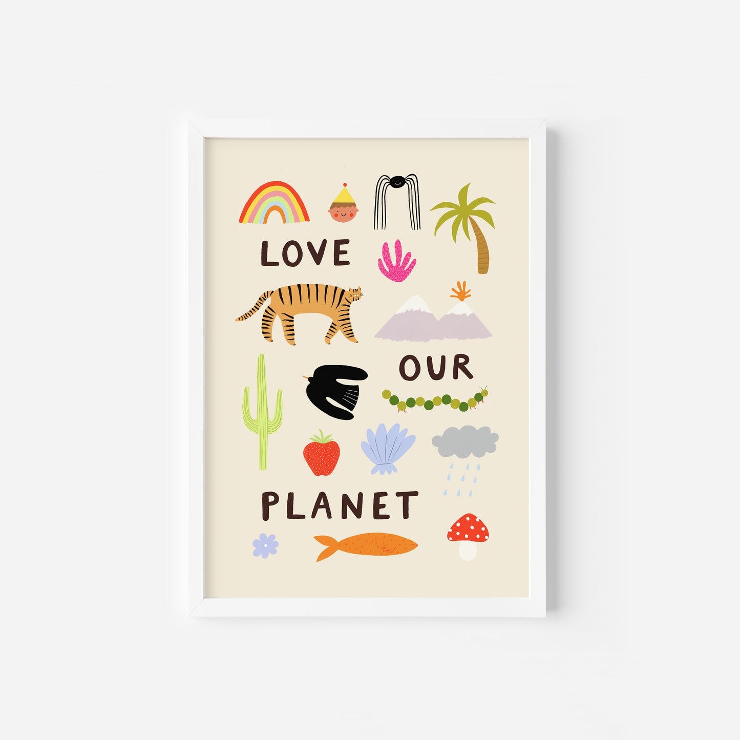 Love Our Planet Art Print image 7