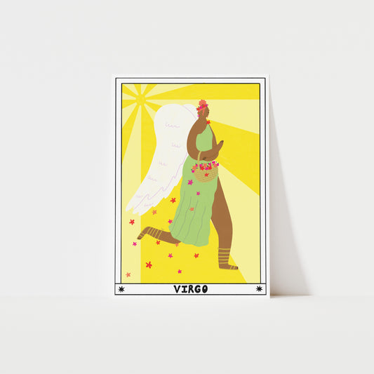 Tarot Virgo Art Print image 0