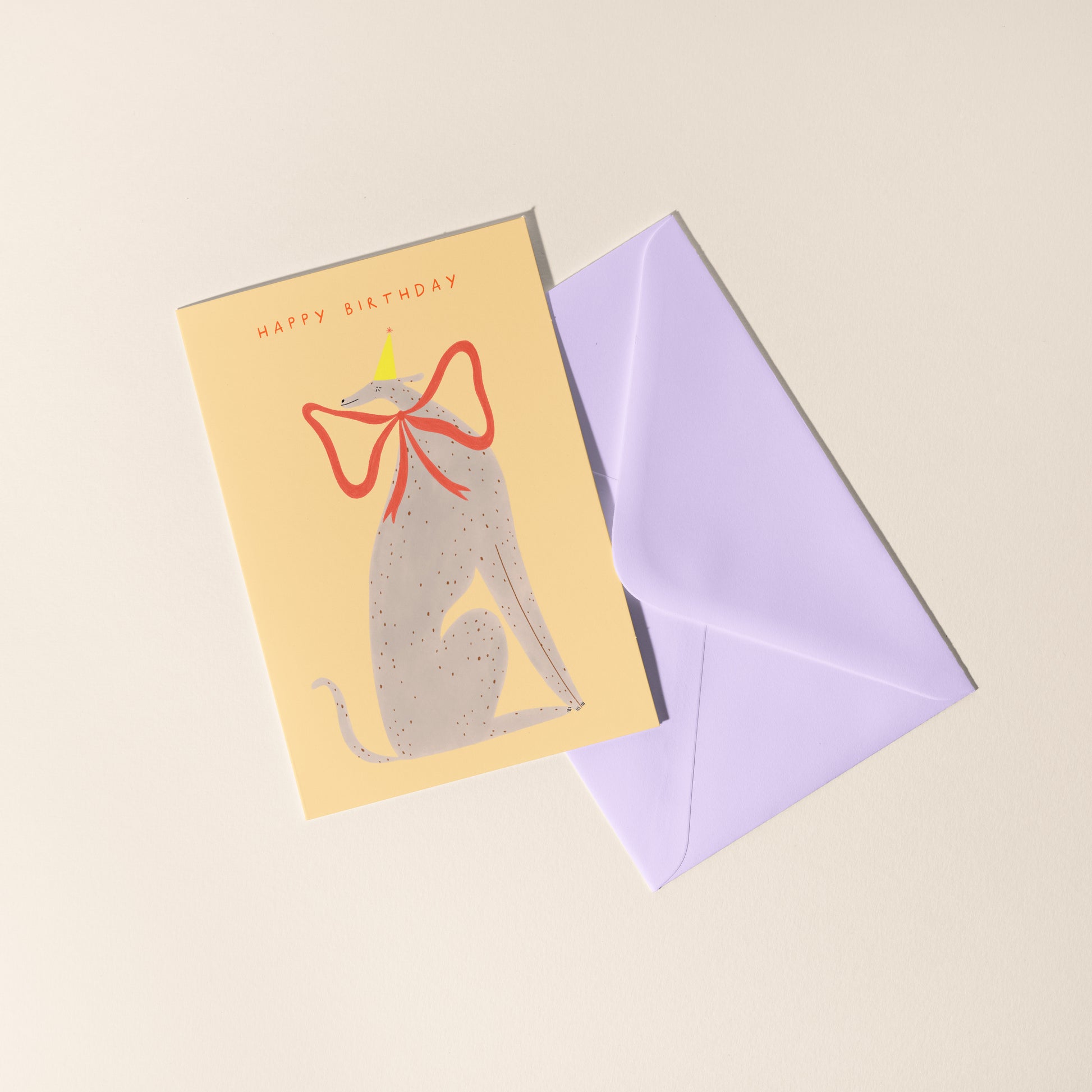 Whippet Birthday Card image 1
