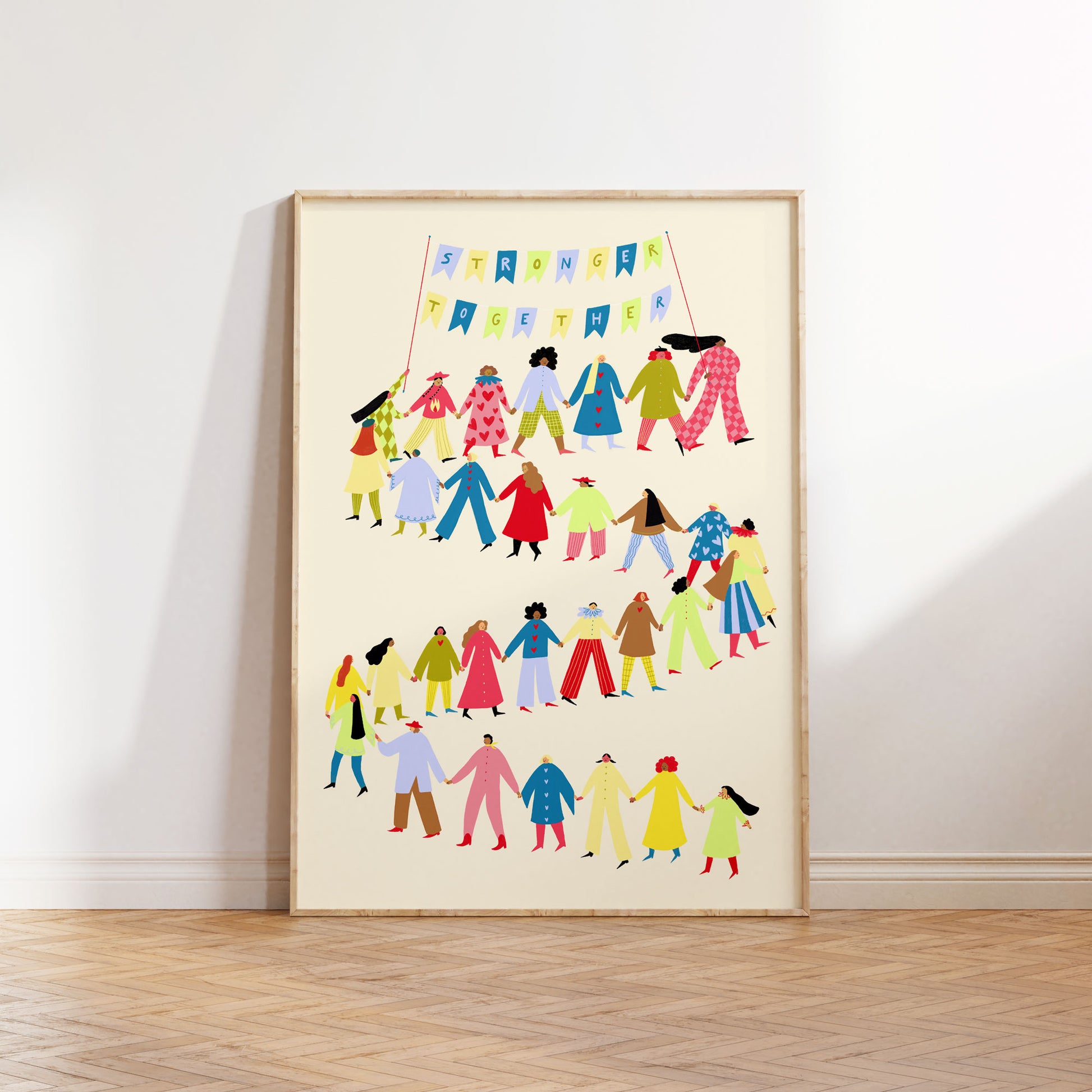 Stronger Together Art Print image 1