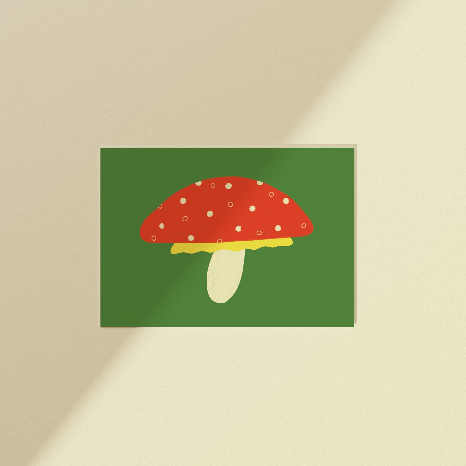Mushroom Postcard Print image 4