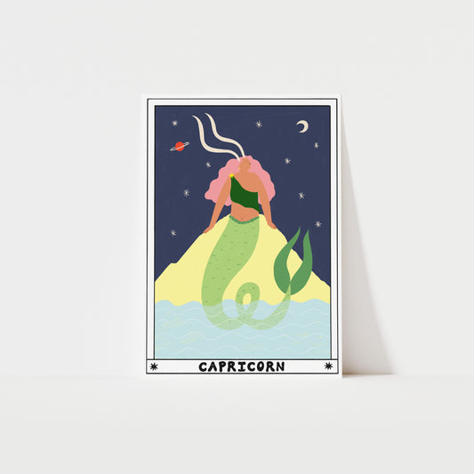 Tarot Capricorn Art Print image 0