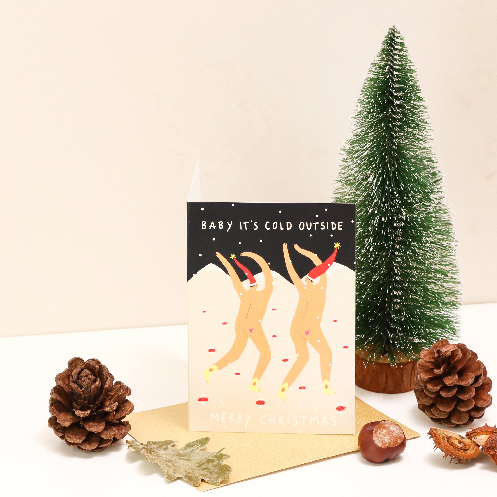 Baby It's Cold Outside Christmas Card image 3