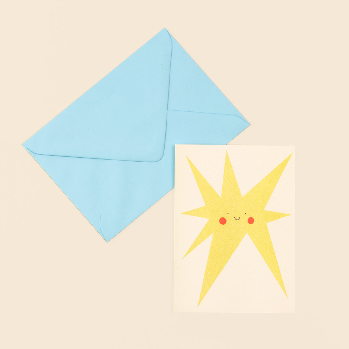 Smiling Star Greeting Card image 2