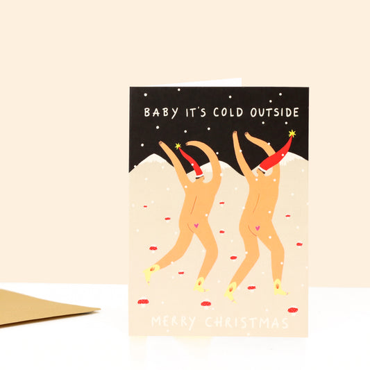 Baby It's Cold Outside Christmas Card image 2