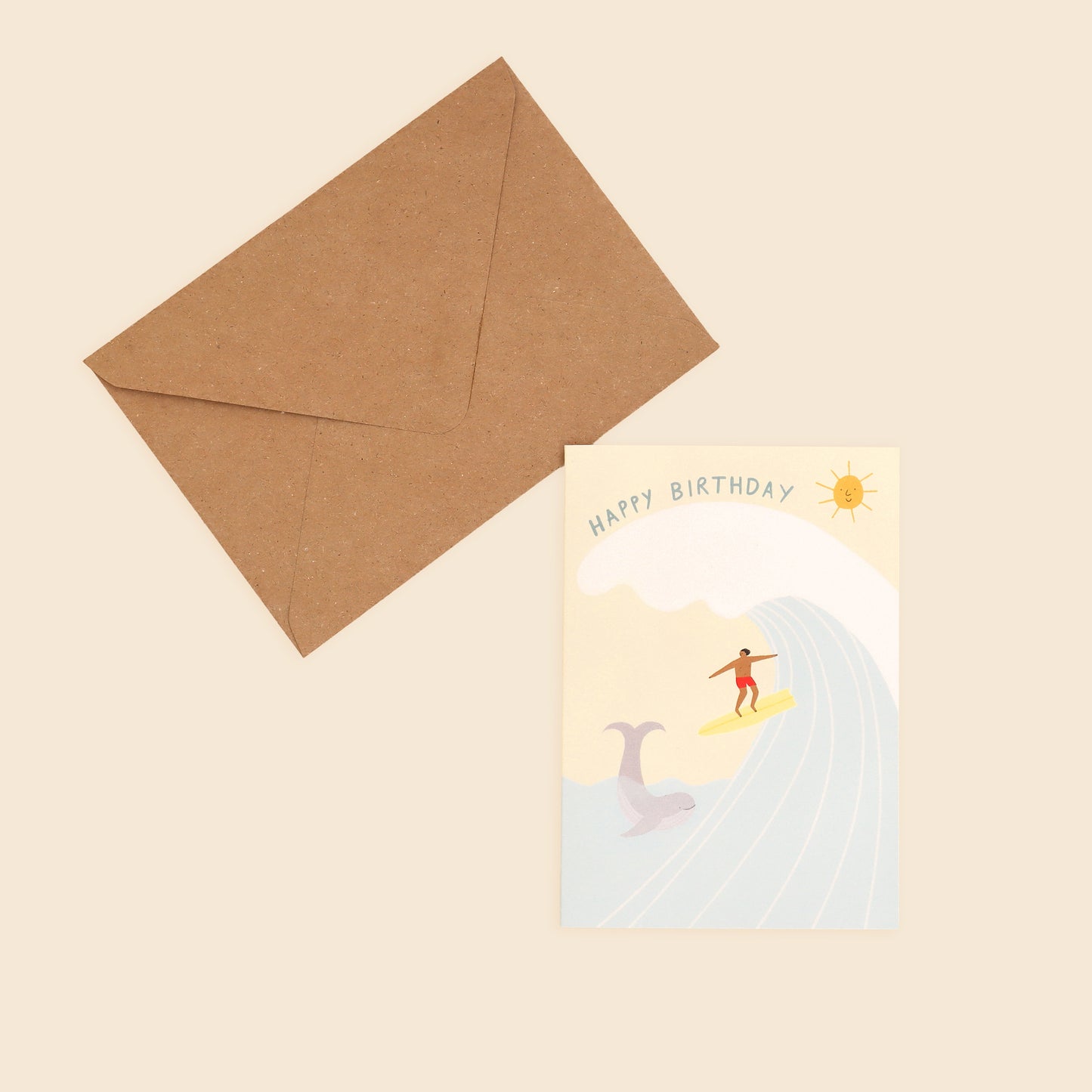 Surfer Birthday Card image 2