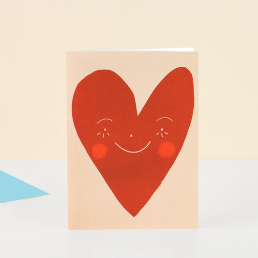 Wonky Heart Love Card image 0