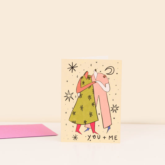 You And Me Woman + Woman Love Card image 2