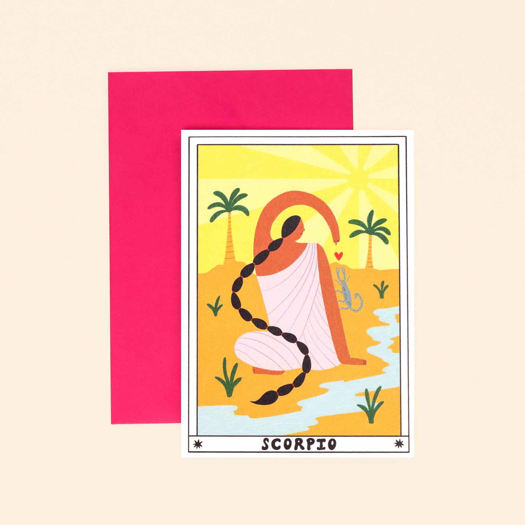 Tarot Scorpio Birthday Card image 1
