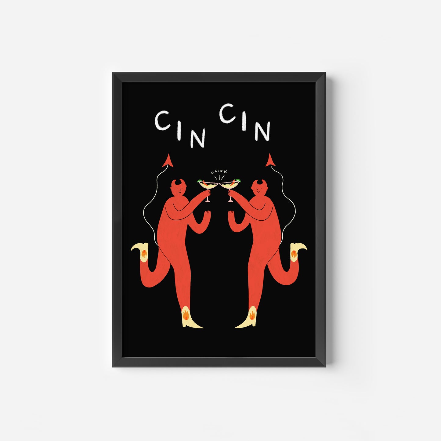 Devil Spicy Margherita Art Print image 2