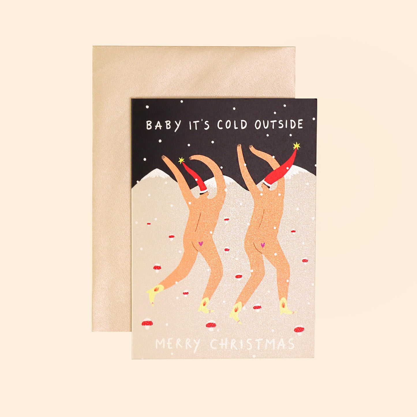 Baby It's Cold Outside Christmas Card image 0