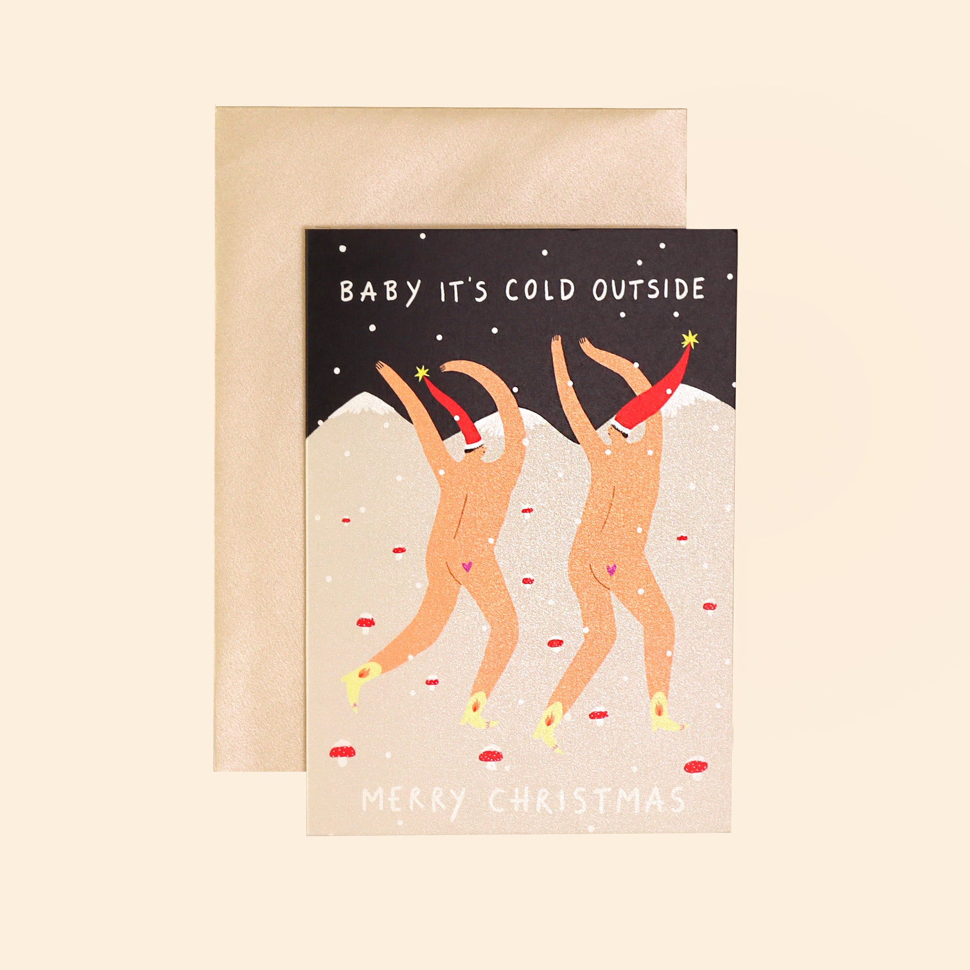Baby It's Cold Outside Christmas Card image 0