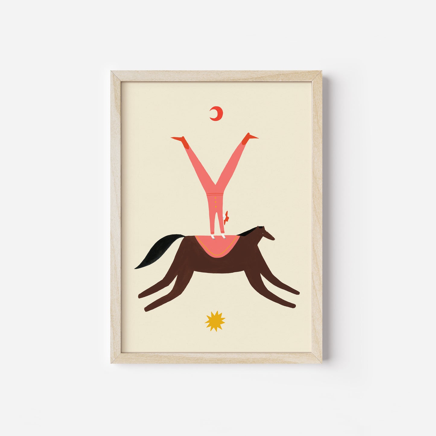 Show Jumping Cowboy Print image 7