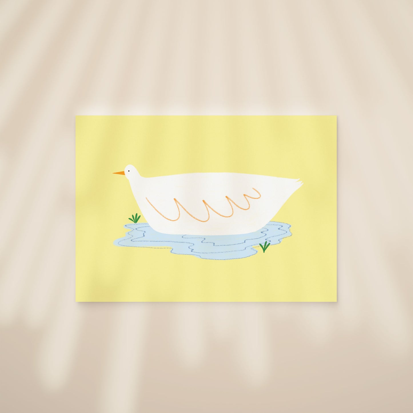 Duck Pond Postcard Print image 4