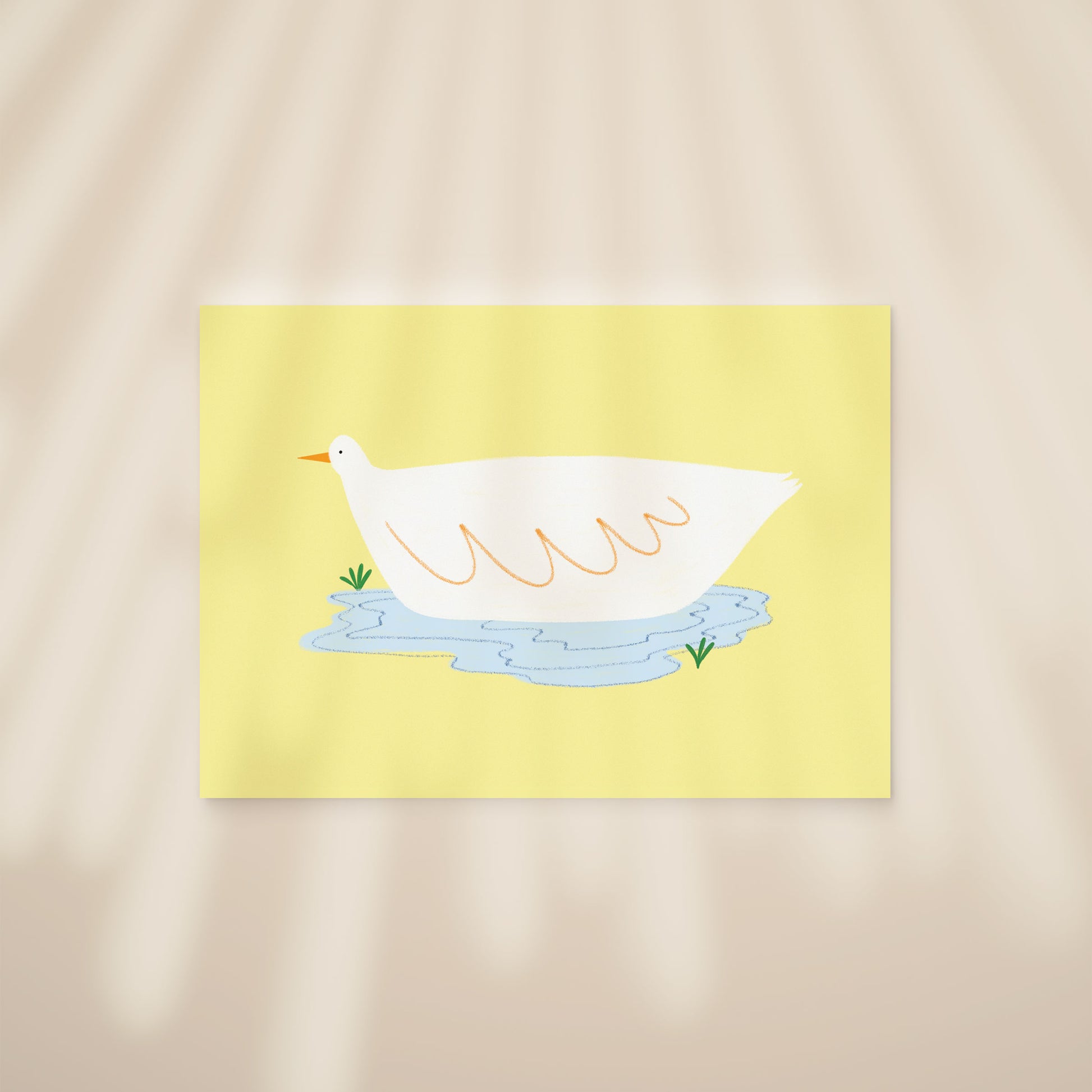 Duck Pond Postcard Print image 4