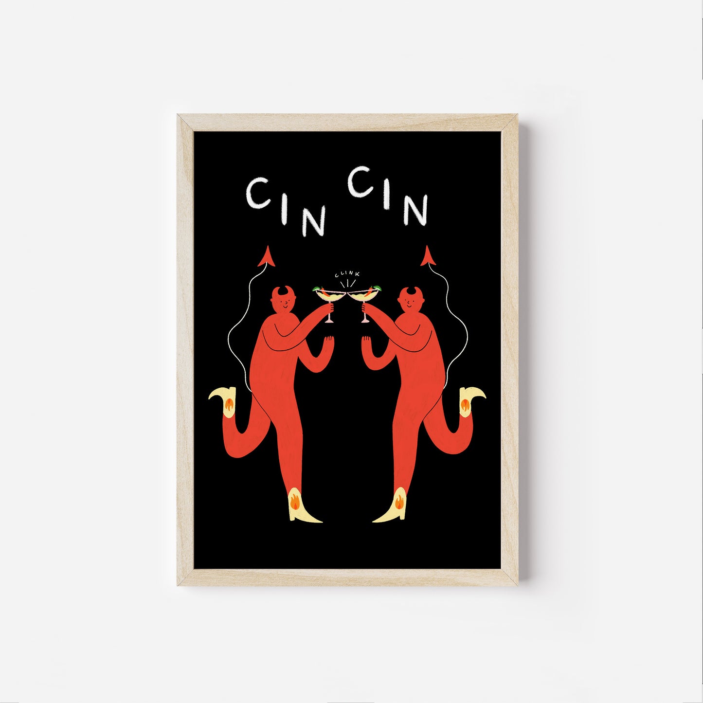 Devil Spicy Margherita Art Print image 3