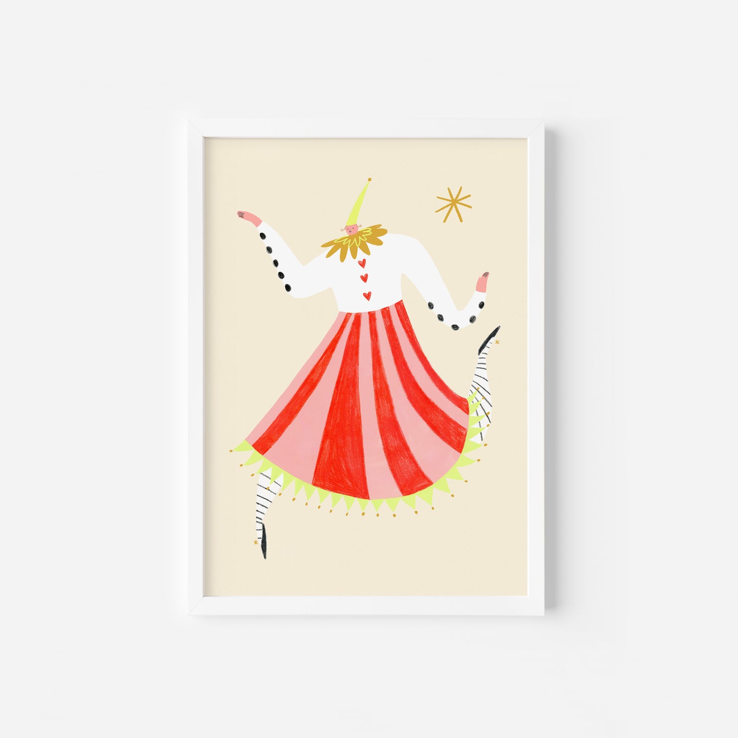 Circus Lady Art Print image 7
