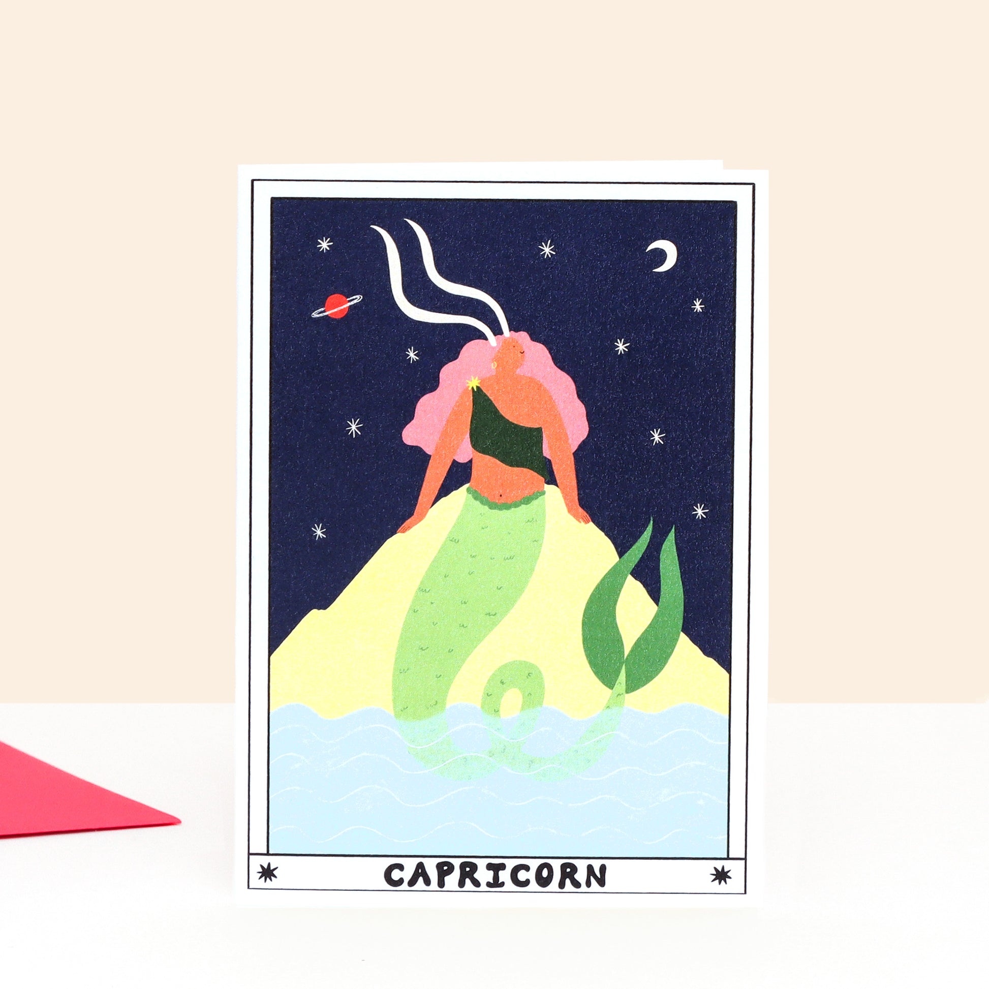 Tarot Capricorn Birthday Card image 0