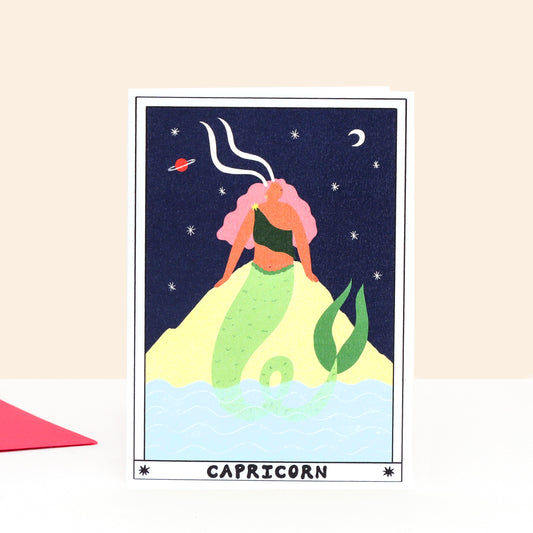 Tarot Capricorn Birthday Card image 0