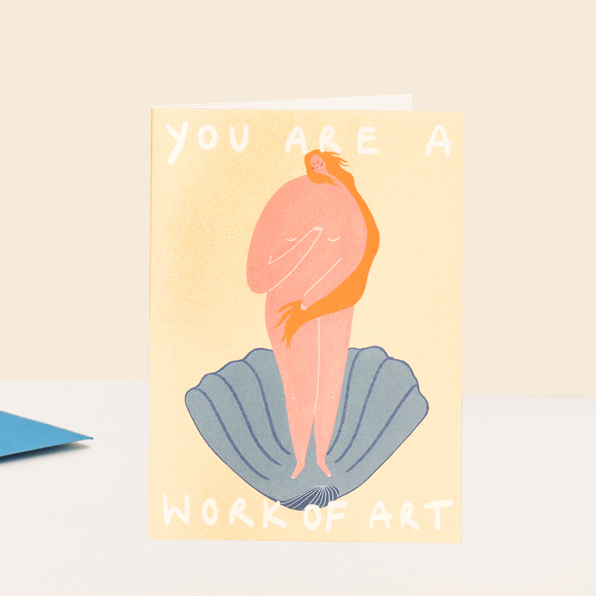 You Are A Work Of Art Greeting Card image 2