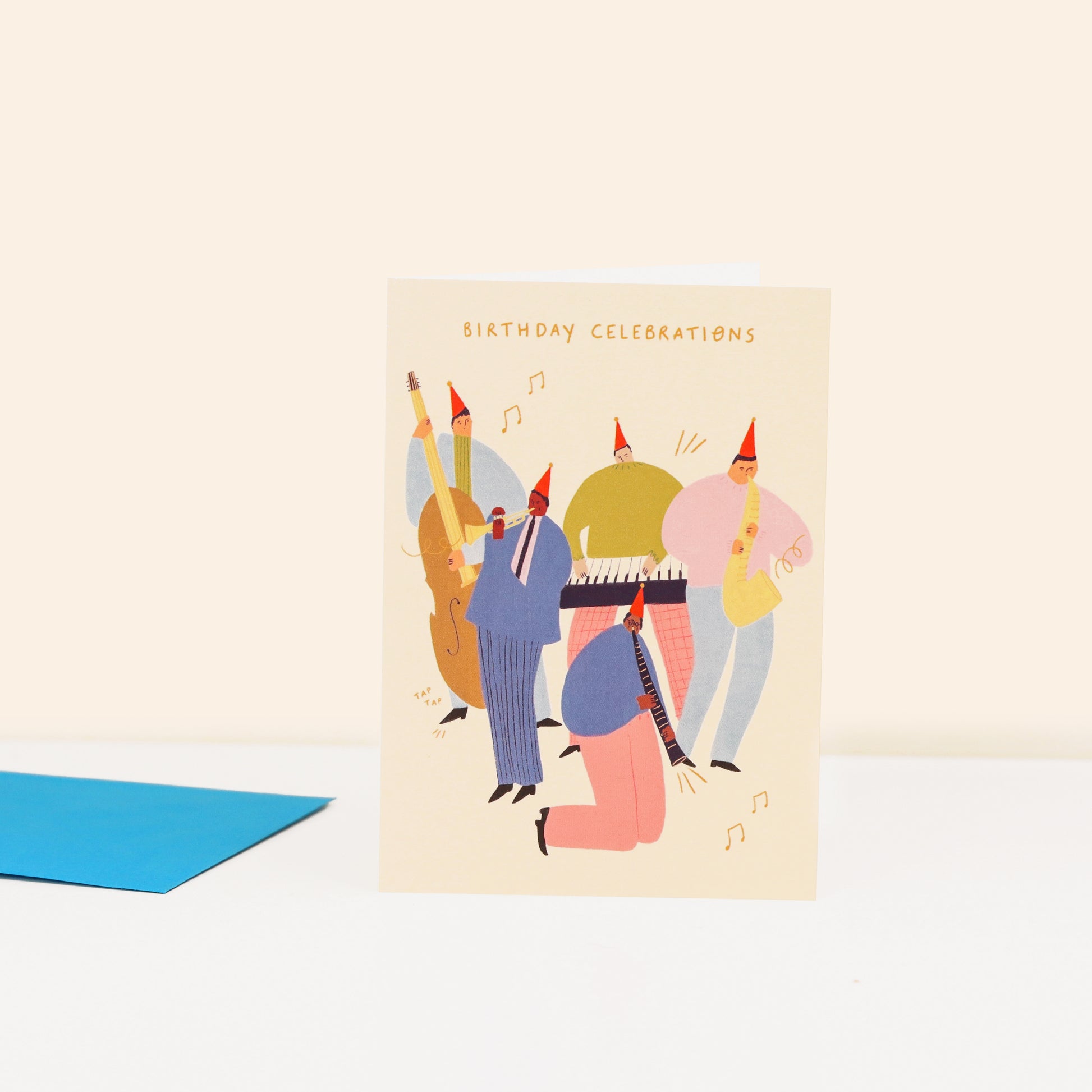 Jazz Celebrations Birthday Card image 0