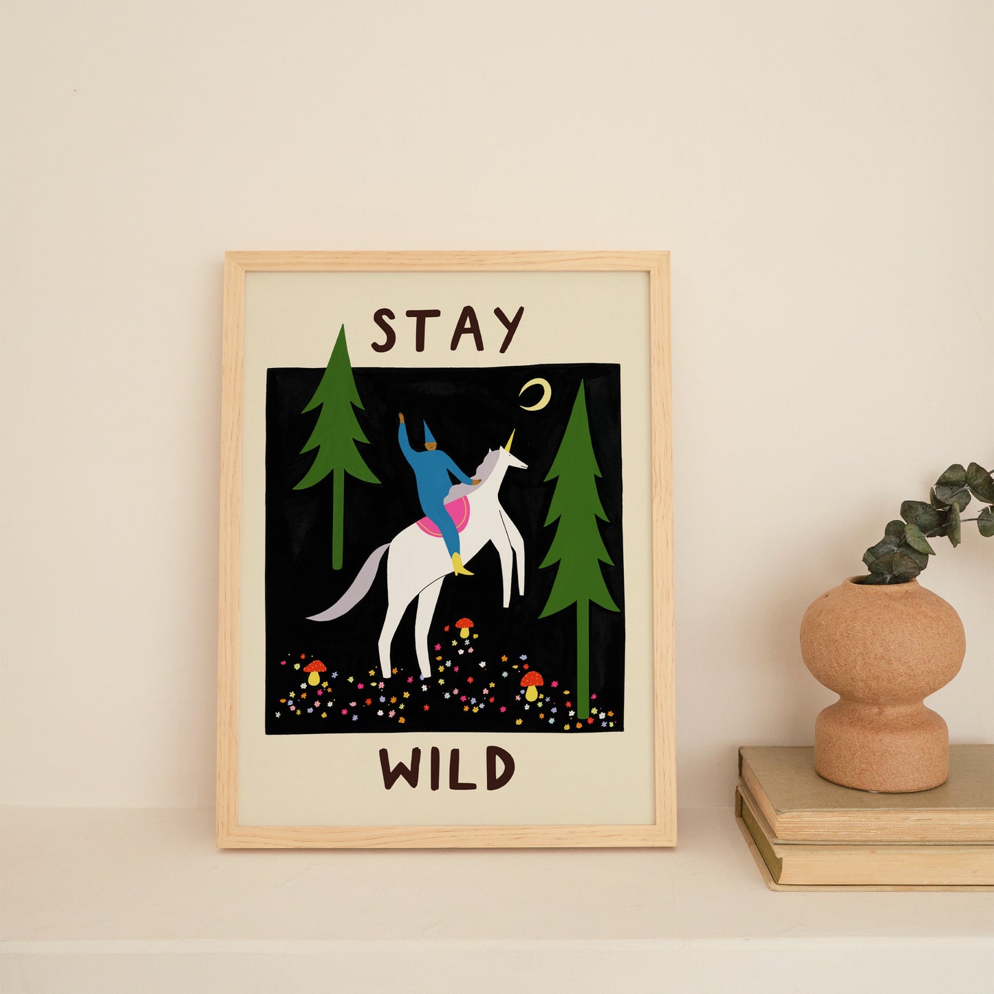Stay Wild Art Print image 1